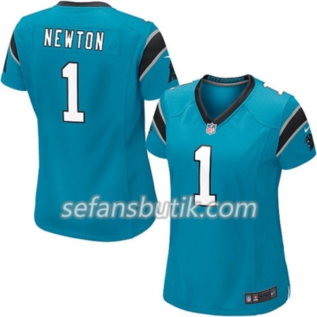 Carolina Panthers Tröjor Cam Newton 1 Nike Blå - Dame